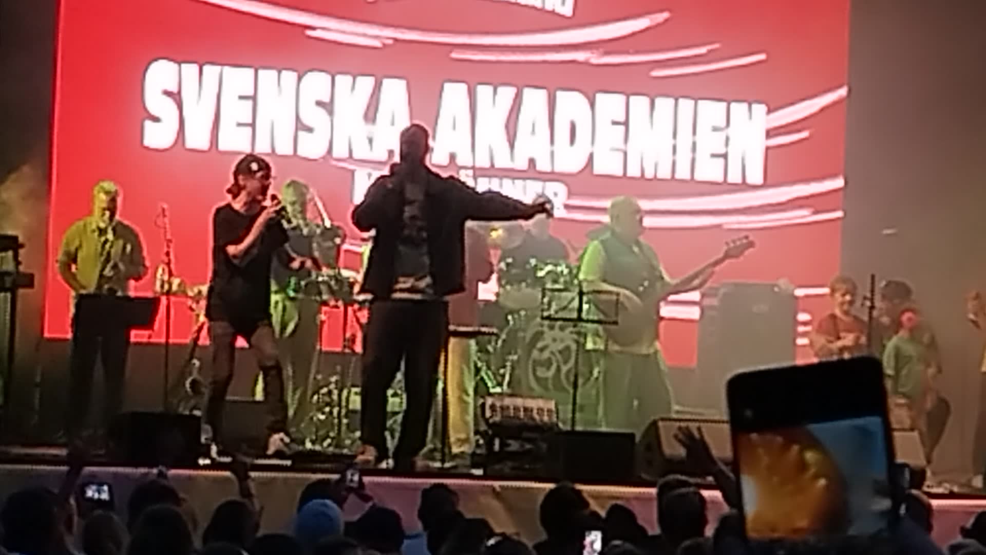 Svenska Akademins hyllning av Peps Persson i Malmö Folkets park 2026-07-25