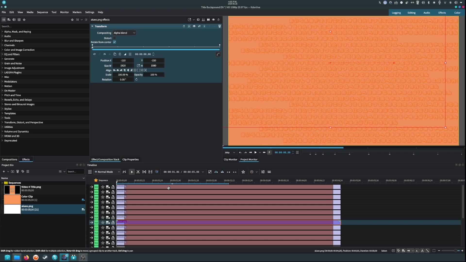 Is there an efficient way of making the effect I'm going for?