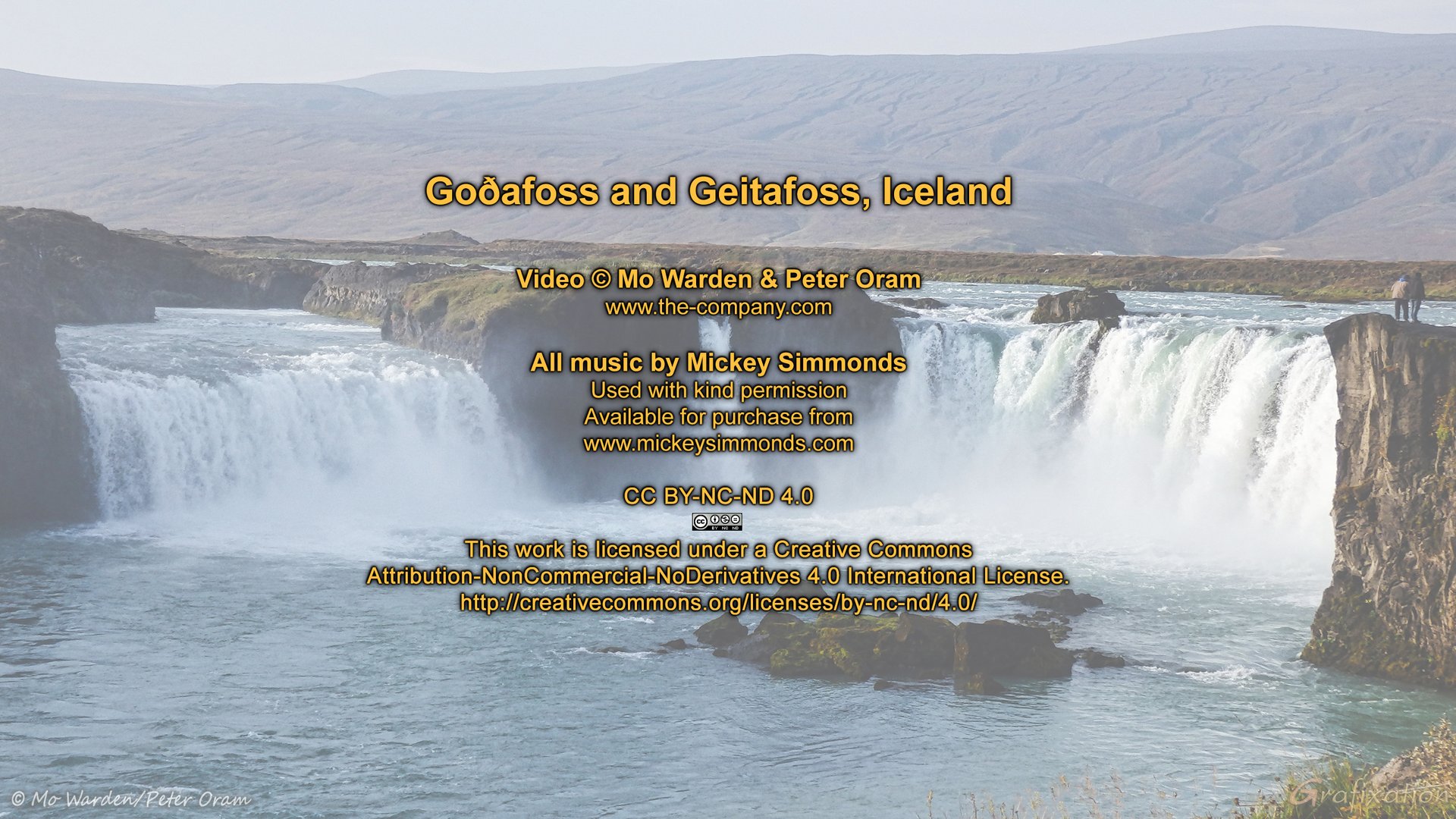 Goðafoss and Geitafoss waterfalls, north-eastern Iceland