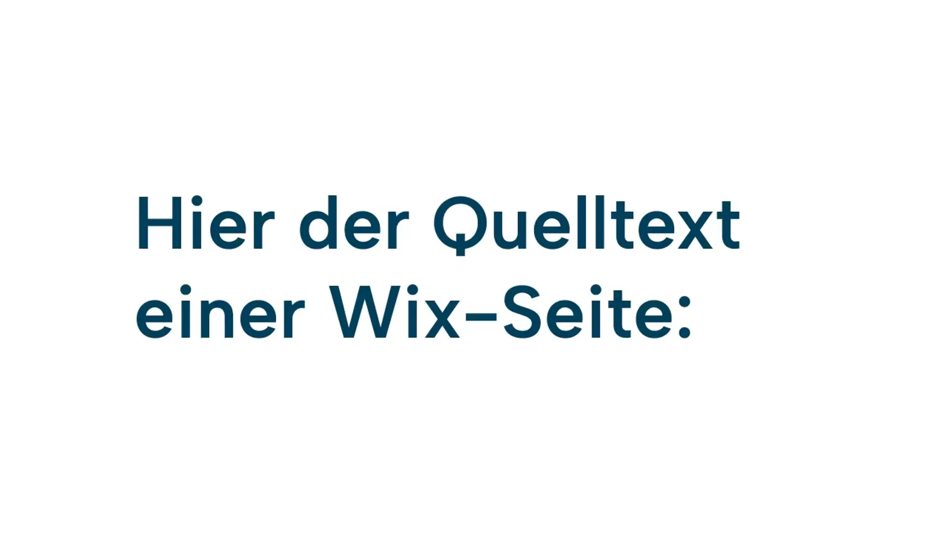 Wix vs. Static